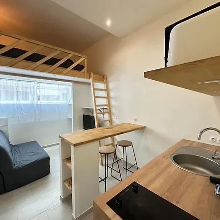 Cosy Avec Mezzanine Proche Appartamento Nizza